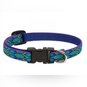 Lupine Pet Dog Collar Rain Song -  3/4 Inch‎ width NWOT